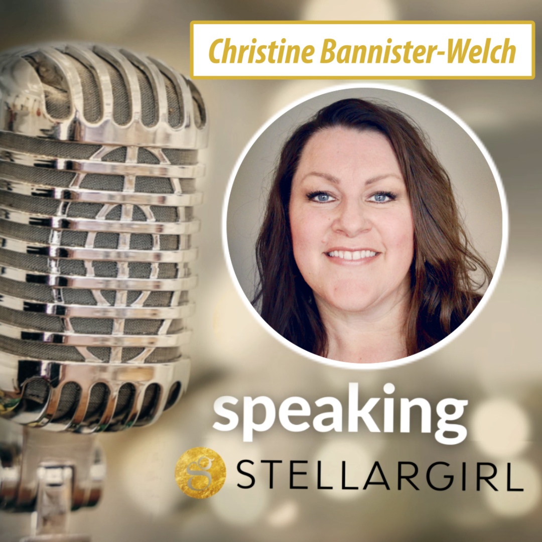 Speaking Stellargirl episode with Christine Bannister-Welch