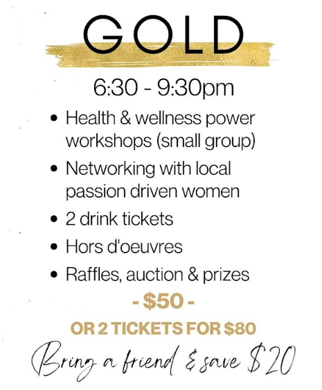 Gold event details